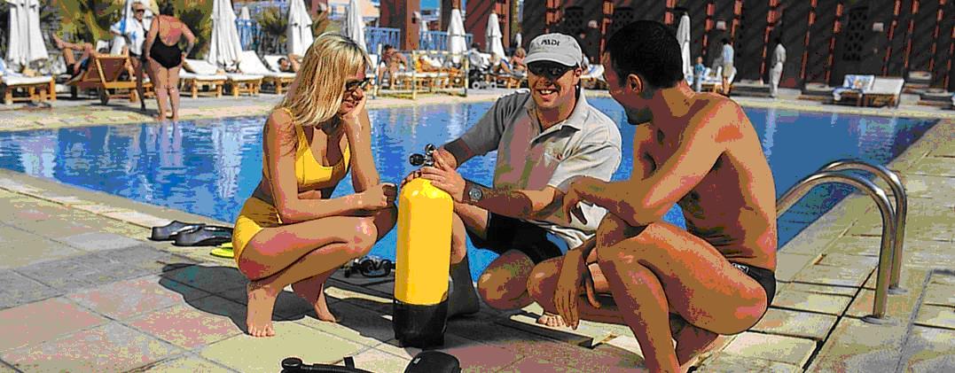 Pool Side Instruction